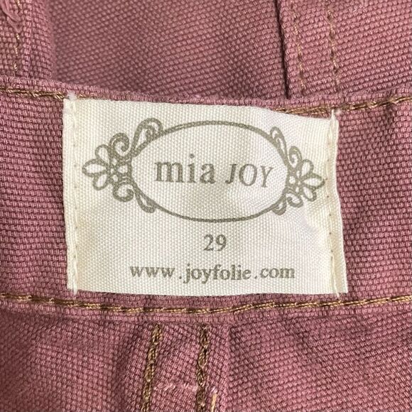 NWT Joyfolie Mia Joy Addy High Rise Wide Leg Jeans in Raisin Women’s Size 29 | 8 - Picture 12 of 14